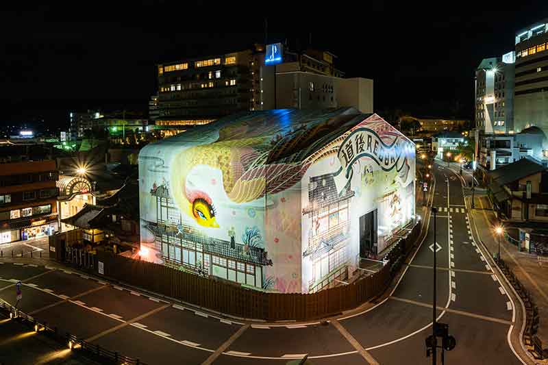 道後温泉本館ラッピングアート